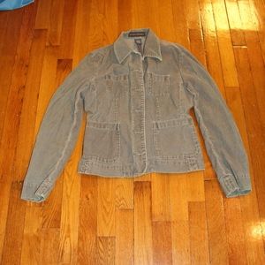 Banana Republic Corduroy Jacket Army Green